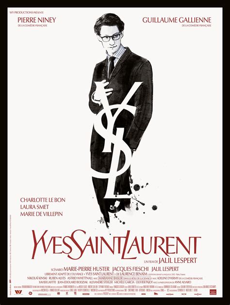 la vita di yves saint laurent film|Yves Saint Laurent (film) .